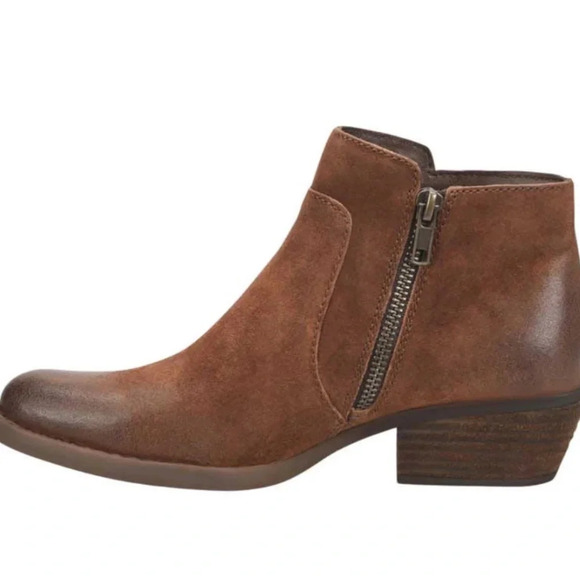 BORN MCKENZIE RUST TOBACCO - WOMENS ankle bootie size 8 - Picture 9 of 16